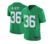 Men Nike Philadelphia Eagles #36 Jay Ajayi Green Stitched NFL Limited Rush Jersey Men Nike Philadelphia Eagles #36 Jay Ajayi Green Stitched NFL Limited Rush Jersey