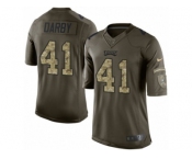 Men Nike Philadelphia Eagles #41 Ronald Darby Limited Green Salute to Service NFL Jersey Men Nike Philadelphia Eagles #41 Ronald Darby Limited Green Salute to Service NFL Jersey
