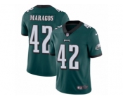 Men Nike Philadelphia Eagles #42 Chris Maragos Midnight Green Team Color Vapor Untouchable Limited Player NFL Jersey Men Nike Philadelphia Eagles #42 Chris Maragos Midnight Green Team Color Vapor Untouchable Limited Player NFL Jersey