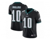 Men's Nike Philadelphia Eagles #10 Mack Hollins Vapor Untouchable Limited Black Alternate NFL Jersey