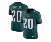 Men's Nike Philadelphia Eagles #20 Brian Dawkins Vapor Untouchable Limited Midnight Green Team Color NFL Jersey