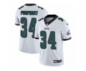 Men's Nike Philadelphia Eagles #34 Donnel Pumphrey Limited White NFL Jersey