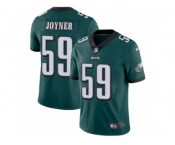 Men's Nike Philadelphia Eagles #59 Seth Joyner Vapor Untouchable Limited Midnight Green Team Color NFL Jersey