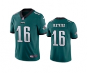 Men's Philadelphia Eagles #16 Quez Watkins 2022 Green Vapor Untouchable Limited Stitched Jersey