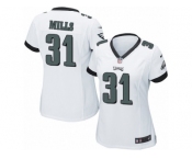 Women Nike Philadelphia Eagles #31 Jalen Mills Game White NFL Jersey