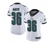 Women Nike Philadelphia Eagles #36 Jay Ajayi White Stitched NFL Vapor Untouchable Limited Jersey Women Nike Philadelphia Eagles #36 Jay Ajayi White Stitched NFL Vapor Untouchable Limited Jersey