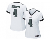 Women Nike Philadelphia Eagles #4 Jake Elliott Game White NFL Jersey