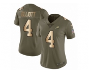Women Nike Philadelphia Eagles #4 Jake Elliott Limited Olive Gold 2017 Salute to Service NFL Jersey Women Nike Philadelphia Eagles #4 Jake Elliott Limited Olive Gold 2017 Salute to Service NFL Jersey