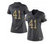 Women Nike Philadelphia Eagles #41 Ronald Darby Limited Black 2016 Salute to Service NFL Jersey