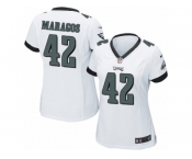 Women Nike Philadelphia Eagles #42 Chris Maragos Game White NFL Jersey Women Nike Philadelphia Eagles #42 Chris Maragos Game White NFL Jersey