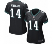 Women's Nike Philadelphia Eagles #14 Mike Wallace Game Black Alternate NFL Jersey Women's Nike Philadelphia Eagles #14 Mike Wallace Game Black Alternate NFL Jersey