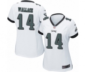 Women's Nike Philadelphia Eagles #14 Mike Wallace Game White NFL Jersey Women's Nike Philadelphia Eagles #14 Mike Wallace Game White NFL Jersey