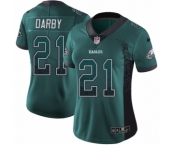 Women's Nike Philadelphia Eagles #21 Ronald Darby Limited Green Rush Drift Fashion NFL Jersey