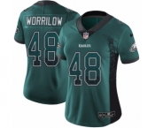 Women's Nike Philadelphia Eagles #48 Paul Worrilow Limited Green Rush Drift Fashion NFL Jersey Women's Nike Philadelphia Eagles #48 Paul Worrilow Limited Green Rush Drift Fashion NFL Jersey