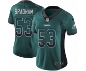 Women's Nike Philadelphia Eagles #53 Nigel Bradham Limited Green Rush Drift Fashion NFL Jersey Women's Nike Philadelphia Eagles #53 Nigel Bradham Limited Green Rush Drift Fashion NFL Jersey