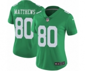Women's Nike Philadelphia Eagles #80 Jordan Matthews Limited Green Rush Vapor Untouchable NFL Jersey Women's Nike Philadelphia Eagles #80 Jordan Matthews Limited Green Rush Vapor Untouchable NFL Jersey