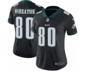 Women's Nike Philadelphia Eagles #80 Markus Wheaton Black Alternate Vapor Untouchable Limited Player NFL Jersey