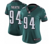 Women's Nike Philadelphia Eagles #94 Haloti Ngata Midnight Green Team Color Vapor Untouchable Limited Player NFL Jersey