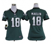 nike women nfl jerseys philadelphia eagles #18 jeremy maclin green[nike]