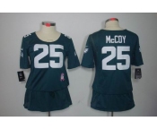 nike women nfl jerseys philadelphia eagles #25 mccoy green[breast cancer awareness]