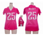nike women nfl jerseys philadelphia eagles #25 mccoy pink[draft him ii top]
