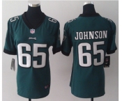 nike women nfl jerseys philadelphia eagles #65 johnson green[nike]