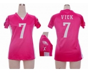 nike women nfl jerseys philadelphia eagles #7 vick pink[draft him ii top]