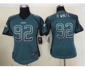 nike women nfl jerseys philadelphia eagles #92 r.white green[nike drift fashion]