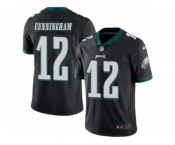 Youth Nike Philadelphia Eagles #12 Randall Cunningham Limited Black Rush NFL Jersey