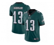 Youth Nike Philadelphia Eagles #13 Nelson Agholor Vapor Untouchable Limited Midnight Green Team Color NFL Jersey