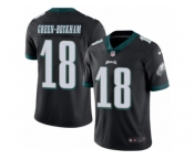 Youth Nike Philadelphia Eagles #18 Dorial Green-Beckham Limited Black Rush NFL Jersey