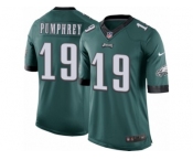 Youth Nike Philadelphia Eagles #19 Donnel Pumphrey Limited Midnight Green Team Color NFL Jersey
