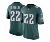 Youth Nike Philadelphia Eagles #22 Rasul Douglas Limited Midnight Green Team Color NFL Jersey
