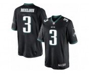 Youth Nike Philadelphia Eagles #3 Matt McGloin Limited Black Alternate NFL Jersey