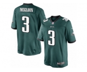 Youth Nike Philadelphia Eagles #3 Matt McGloin Limited Midnight Green Team Color NFL Jersey