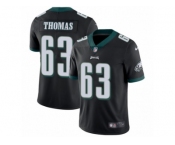 Youth Nike Philadelphia Eagles #63 Dallas Thomas Black Alternate Vapor Untouchable Limited Player NFL Jersey