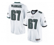 Youth Nike Philadelphia Eagles #67 Chance Warmack Limited White NFL Jersey