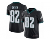 Youth Nike Philadelphia Eagles #82 Mike Quick Limited Black Rush NFL Jersey