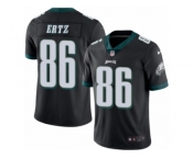 Youth Nike Philadelphia Eagles #86 Zach Ertz Limited Black Rush NFL Jersey
