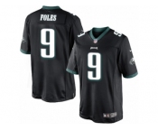 Youth Nike Philadelphia Eagles #9 Nick Foles Limited Black Alternate NFL Jersey