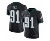 Youth Nike Philadelphia Eagles #91 Fletcher Cox Limited Black Rush NFL Jersey