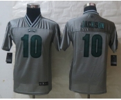 nike youth nfl jerseys  philadelphia eagles #10 jackson grey[nike vapor]