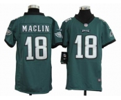nike youth nfl jerseys philadelphia eagles #18 jeremy maclin green[nike]