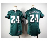 nike youth nfl jerseys philadelphia eagles #24 asomugha green[nike]