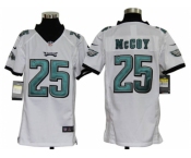 nike youth nfl jerseys philadelphia eagles #25 mccoy white[nike]
