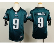 nike youth nfl jerseys philadelphia eagles #9 foles green[nike]