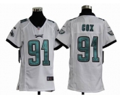 nike youth nfl jerseys philadelphia eagles #91 cox white[nike]