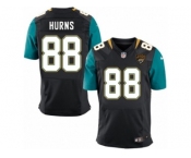 Men Nike Jacksonville Jaguars #88 Allen Hurns Elite Black Alternate NFL Jersey
