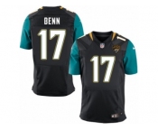 Men's Nike Jacksonville Jaguars #17 Arrelious Benn Elite Black Alternate NFL Jersey