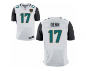 Men's Nike Jacksonville Jaguars #17 Arrelious Benn Elite White NFL Jersey